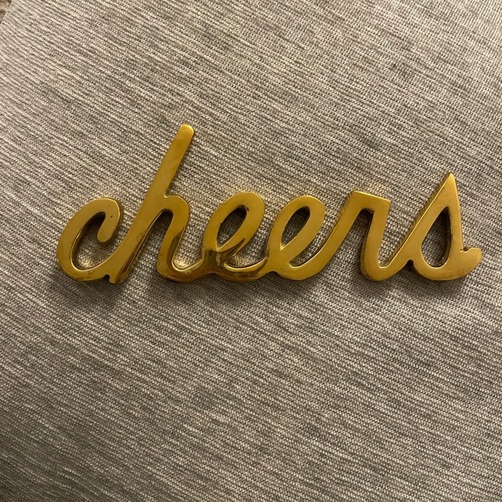 West elm gold cheers weight